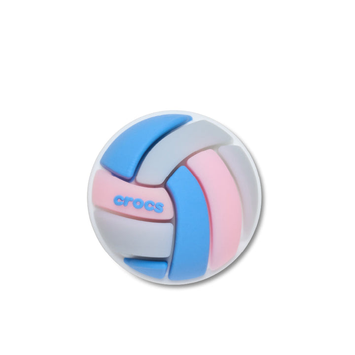 ตัวติดรองเท้า JIBBITZ™ 3D PASTEL VOLLEYBALL