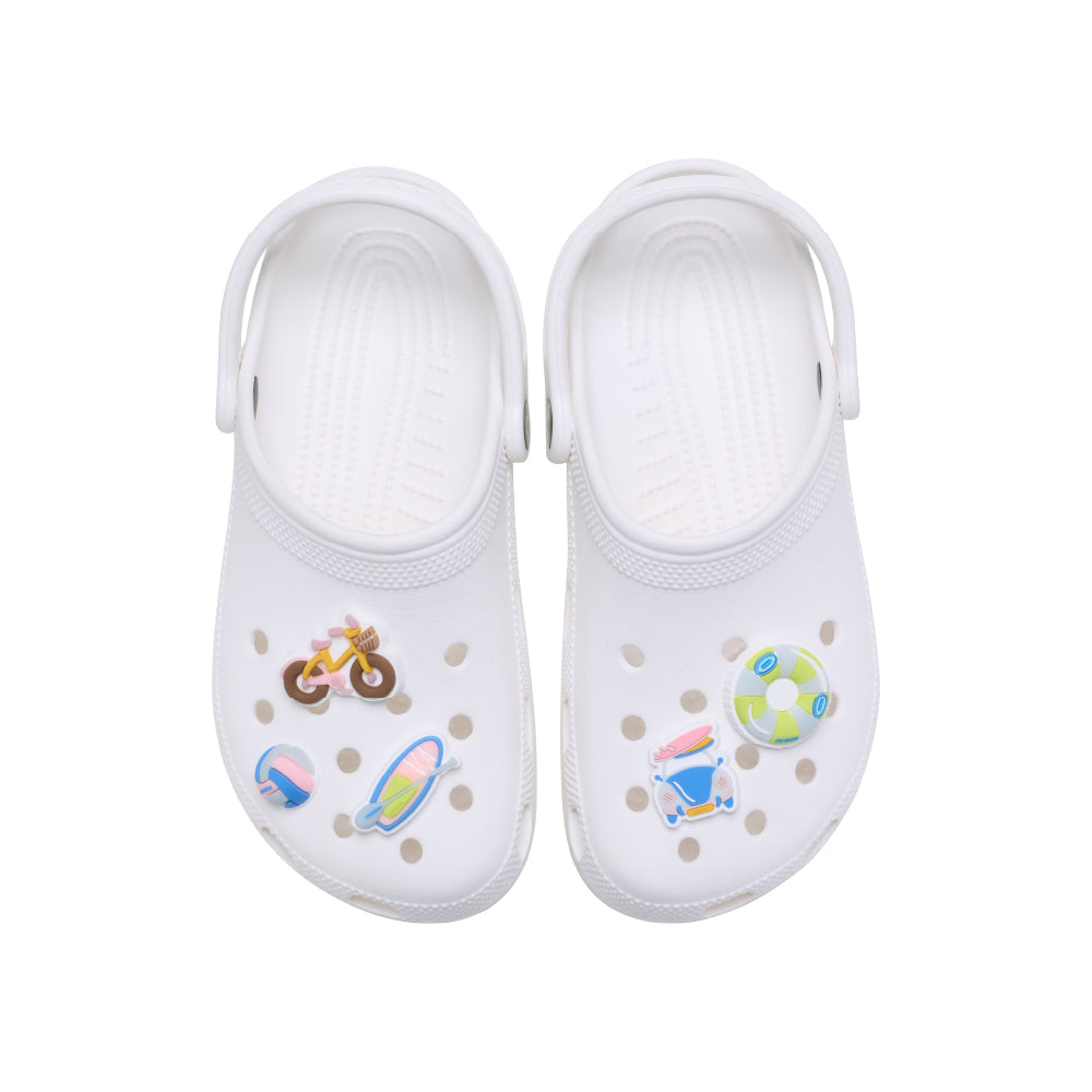 ตัวติดรองเท้า JIBBITZ™ UV CHANGING BEACH 5 PACK