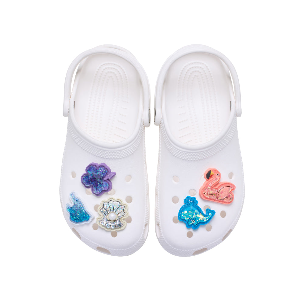 ตัวติดรองเท้า JIBBITZ™ SQUISHY BEACH ICONS 5 PACK
