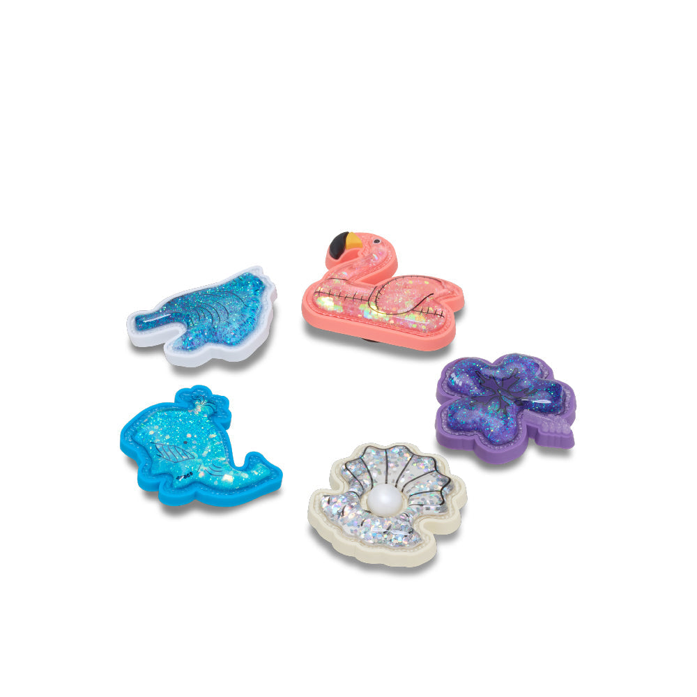 ตัวติดรองเท้า JIBBITZ™ SQUISHY BEACH ICONS 5 PACK