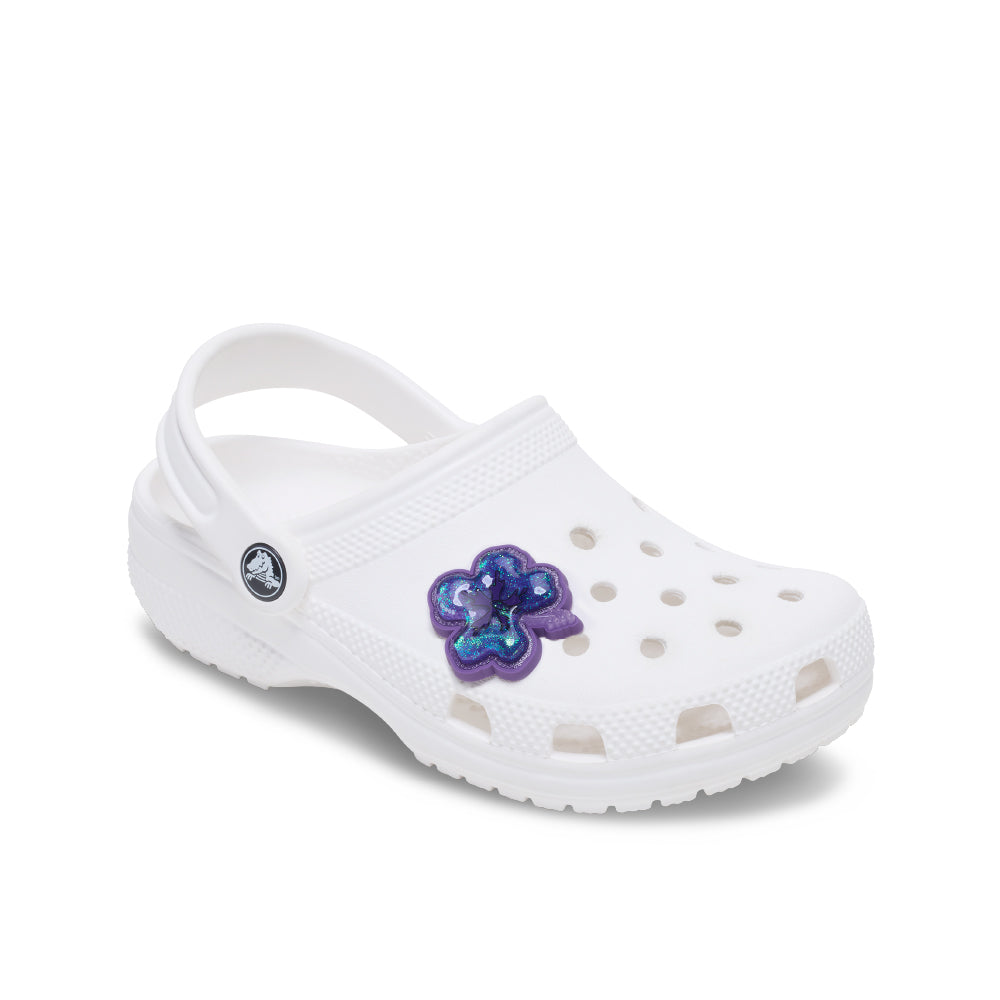 ตัวติดรองเท้า JIBBITZ™ SQUISH PURPLE HIBISCUS
