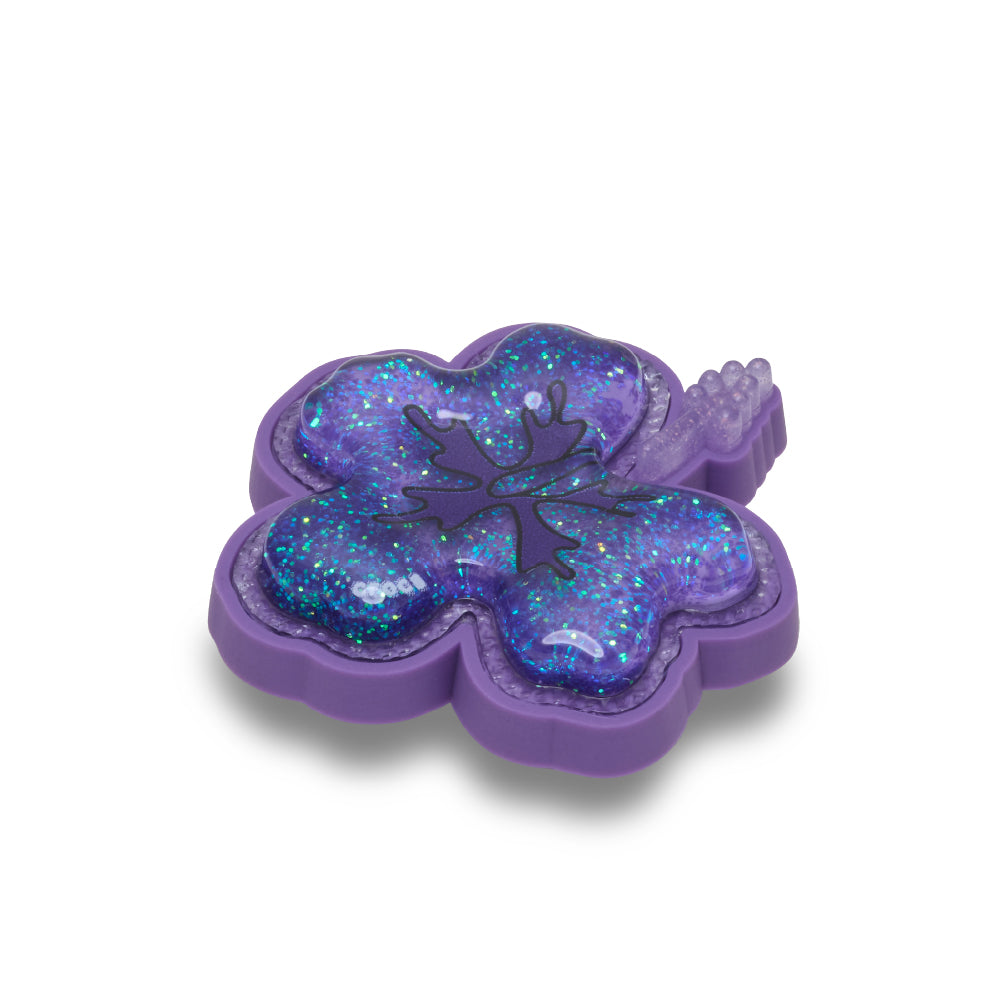 ตัวติดรองเท้า JIBBITZ™ SQUISH PURPLE HIBISCUS