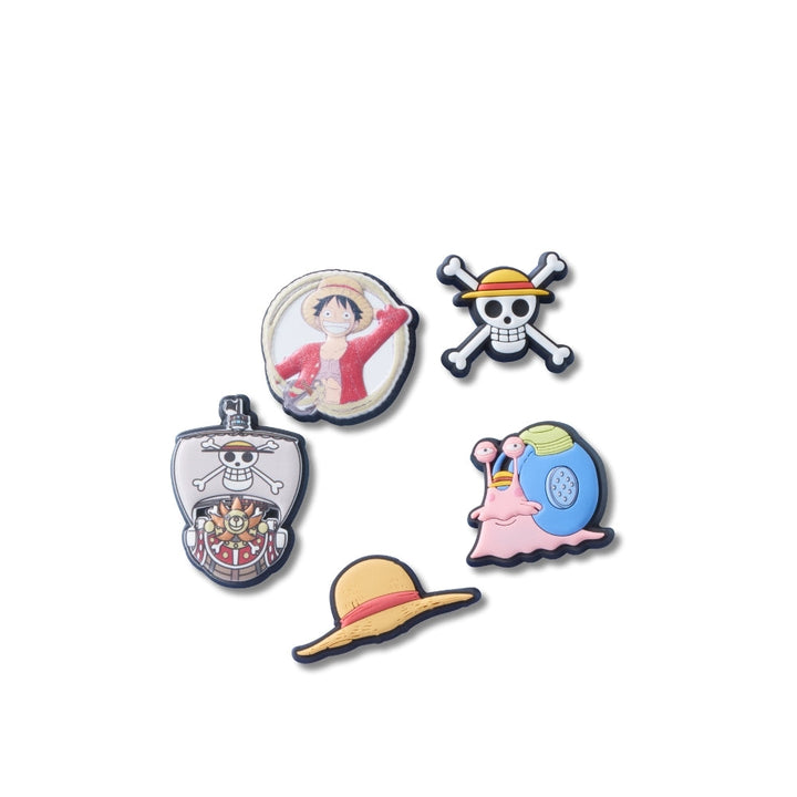 JIBBITZ™ ONE PIECE LUFFY 5 PACK