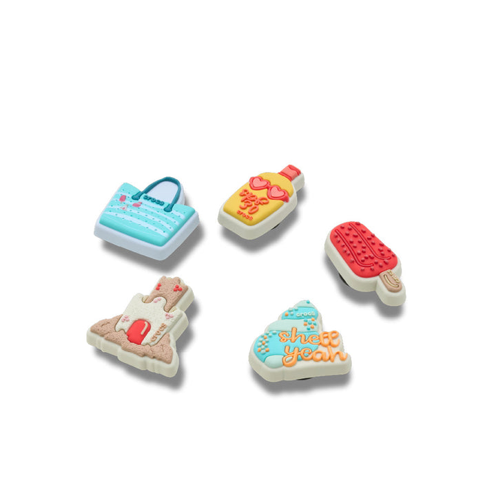 ตัวติดรองเท้า JIBBITZ™ BEACHY FUN 5 PACK