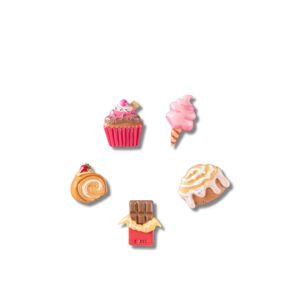 ตัวติดรองเท้า JIBBITZ™ SWEET TREATS 5 PACK