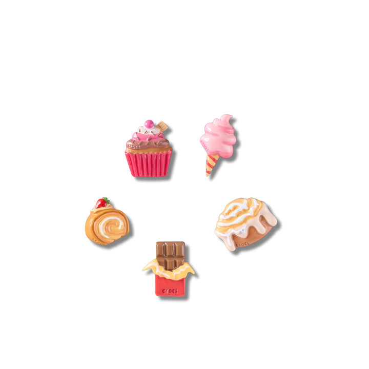 ตัวติดรองเท้า JIBBITZ™ SWEET TREATS 5 PACK