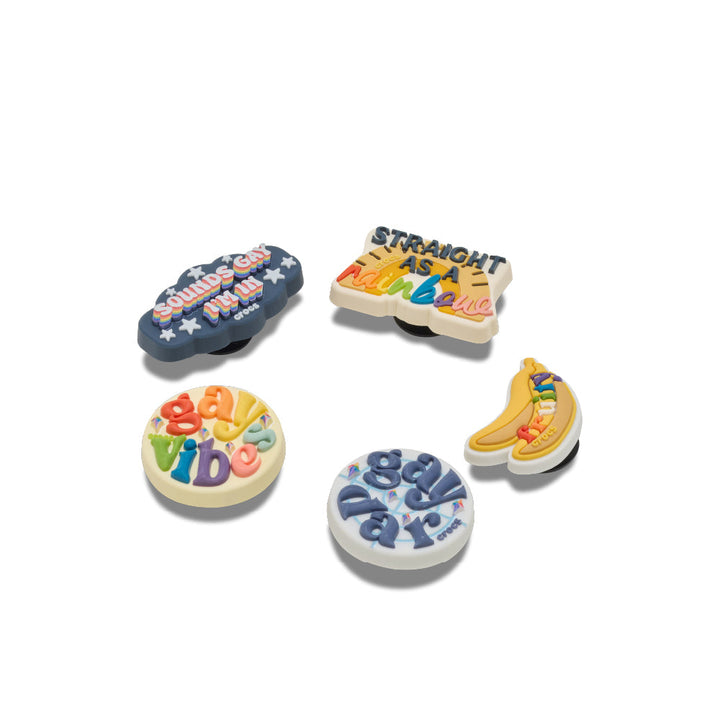 ตัวติดรองเท้า JIBBITZ™ IRREVERENT PRIDE 5 PACK