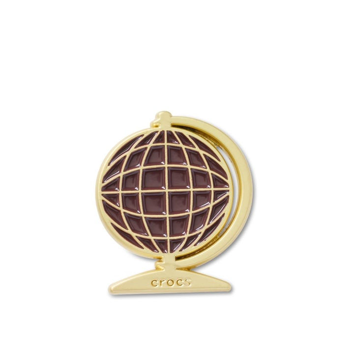 JIBBITZ™ RETRO MAROON GLOBE