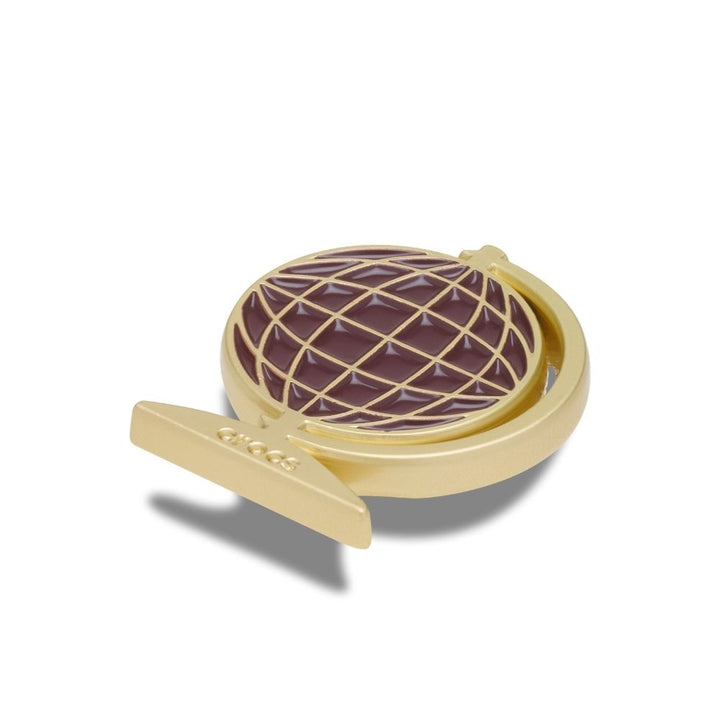 JIBBITZ™ RETRO MAROON GLOBE
