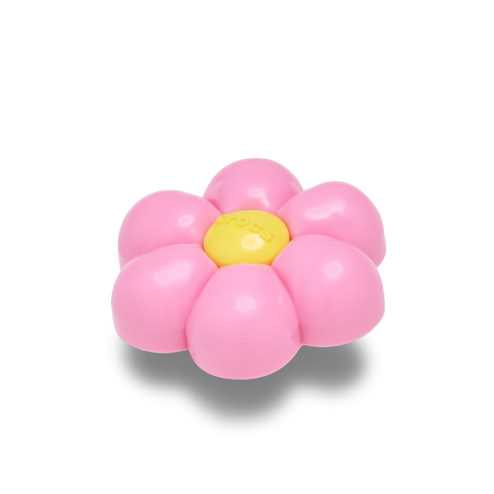 JIBBITZ™ PUFFY PINK FLOWER