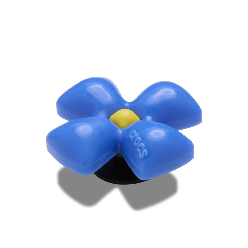 JIBBITZ™ PUFFY BLUE FLOWER