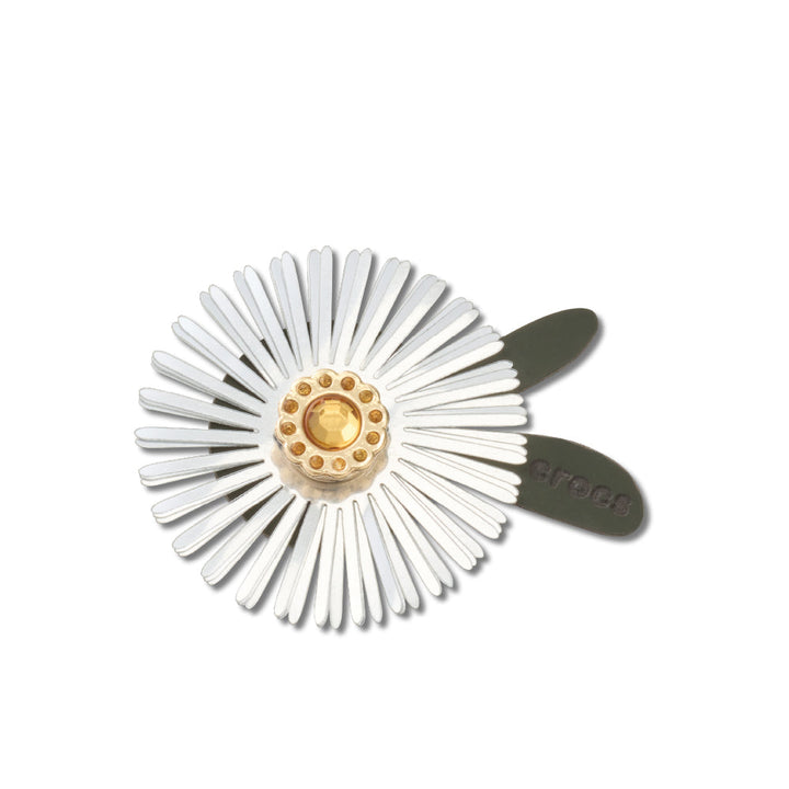 ตัวติดรองเท้า JIBBITZ™ SILVER SEQUIN FLOWER