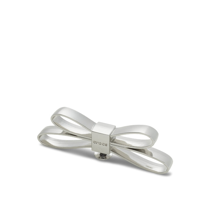 JIBBITZ™ MEGA SILVER 3D BOW