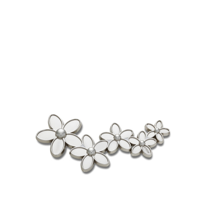 JIBBITZ™ MEGA SILVER FLOWER CLUSTER