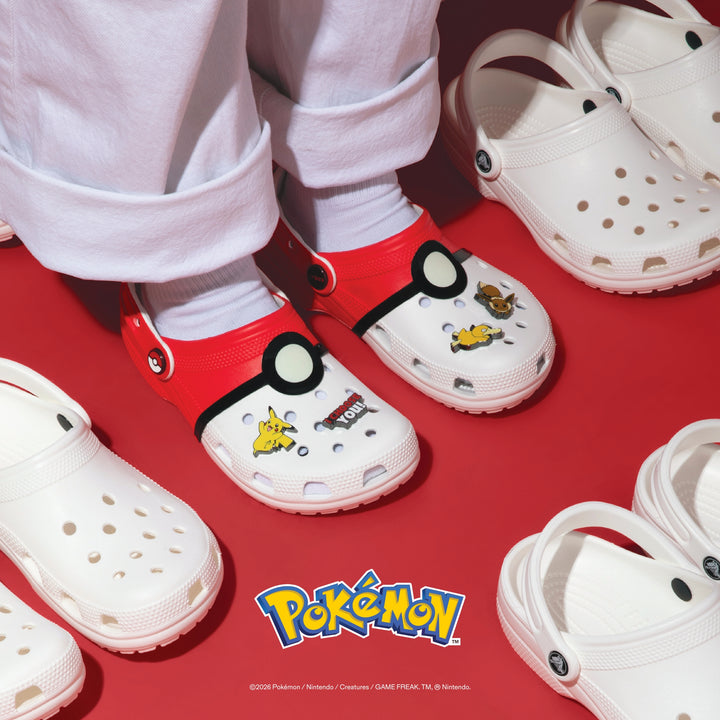 รองเท้าลำลองเด็ก KIDS POKÉMON POKÉ BALL CLASSIC CLOG