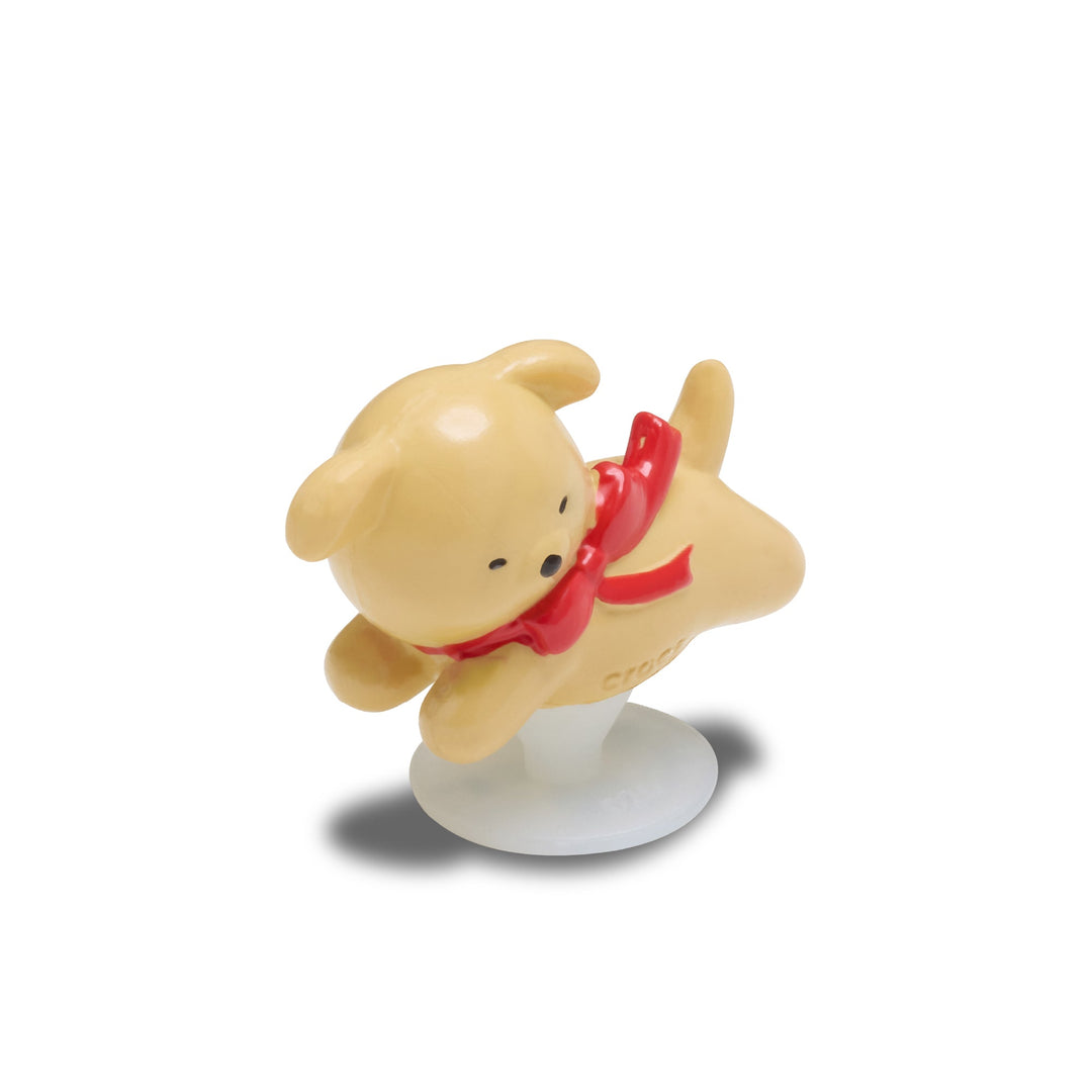 ตัวติดรองเท้า JIBBITZ™ 3D DOG ON TUMMY