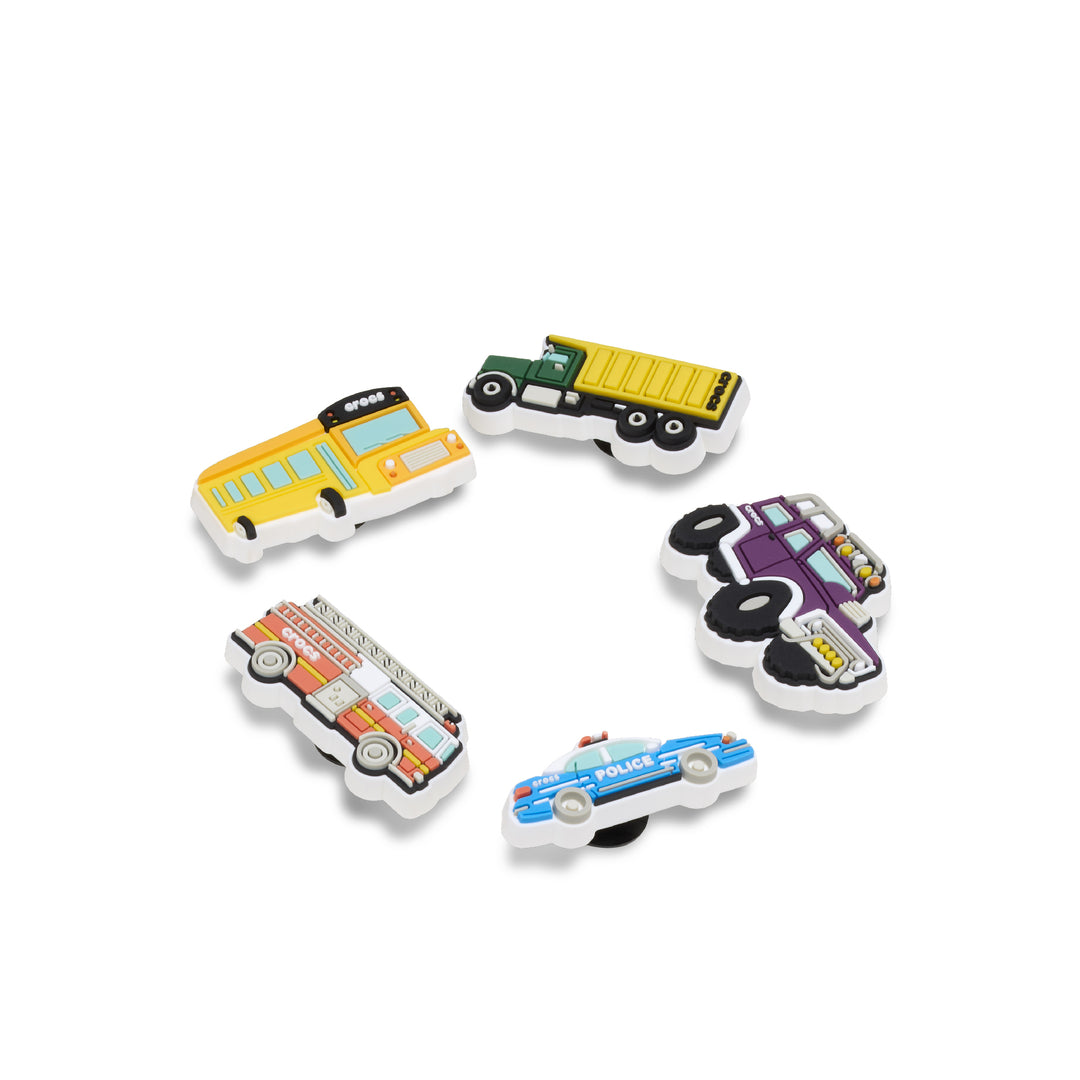 ตัวติดรองเท้า JIBBITZ™ EVERYDAY VEHICLES 5 PACK