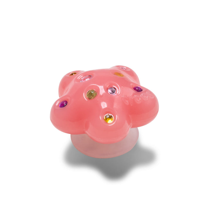 ตัวติดรองเท้า JIBBITZ™ DAINTY GEM PINK FLOWER