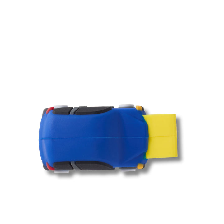 ตัวติดรองเท้า JIBBITZ™ 3D BLUE CAR