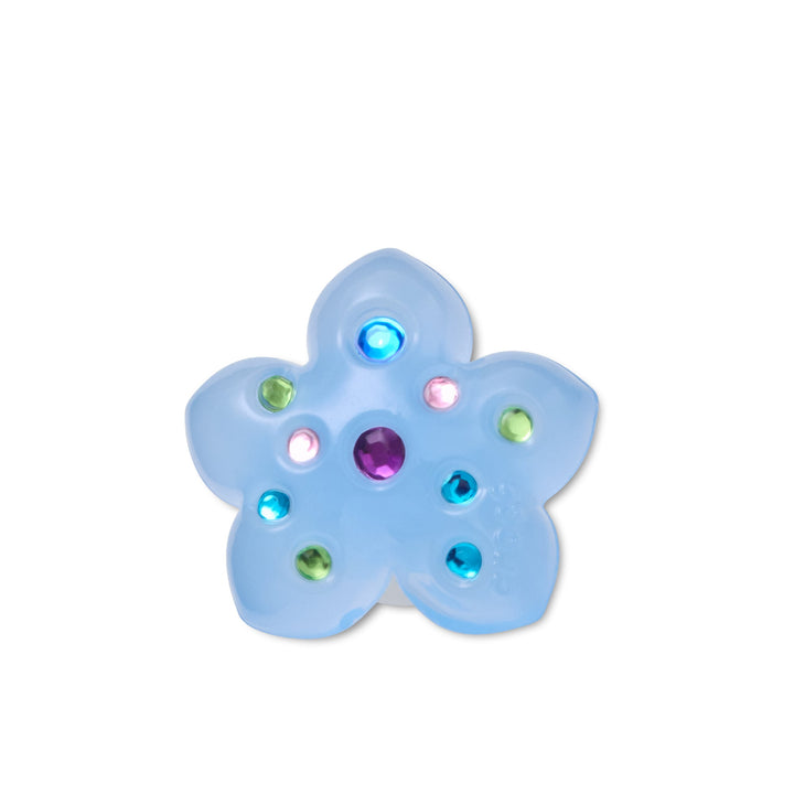ตัวติดรองเท้า JIBBITZ™ DAINTY GEM BLUE FLOWER
