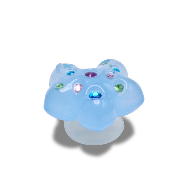 ตัวติดรองเท้า JIBBITZ™ DAINTY GEM BLUE FLOWER
