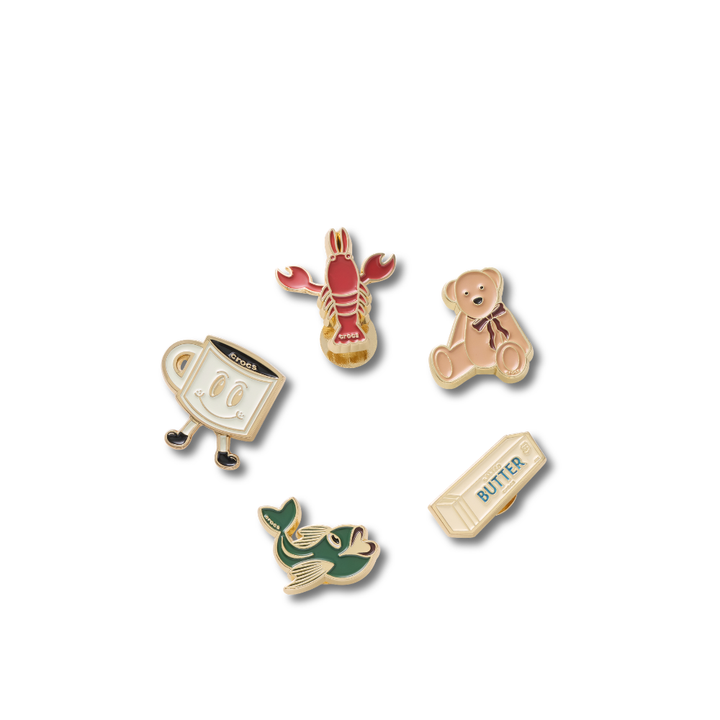 ตัวติดรองเท้า JIBBITZ™ HERITAGE ENAMEL  5 PACK