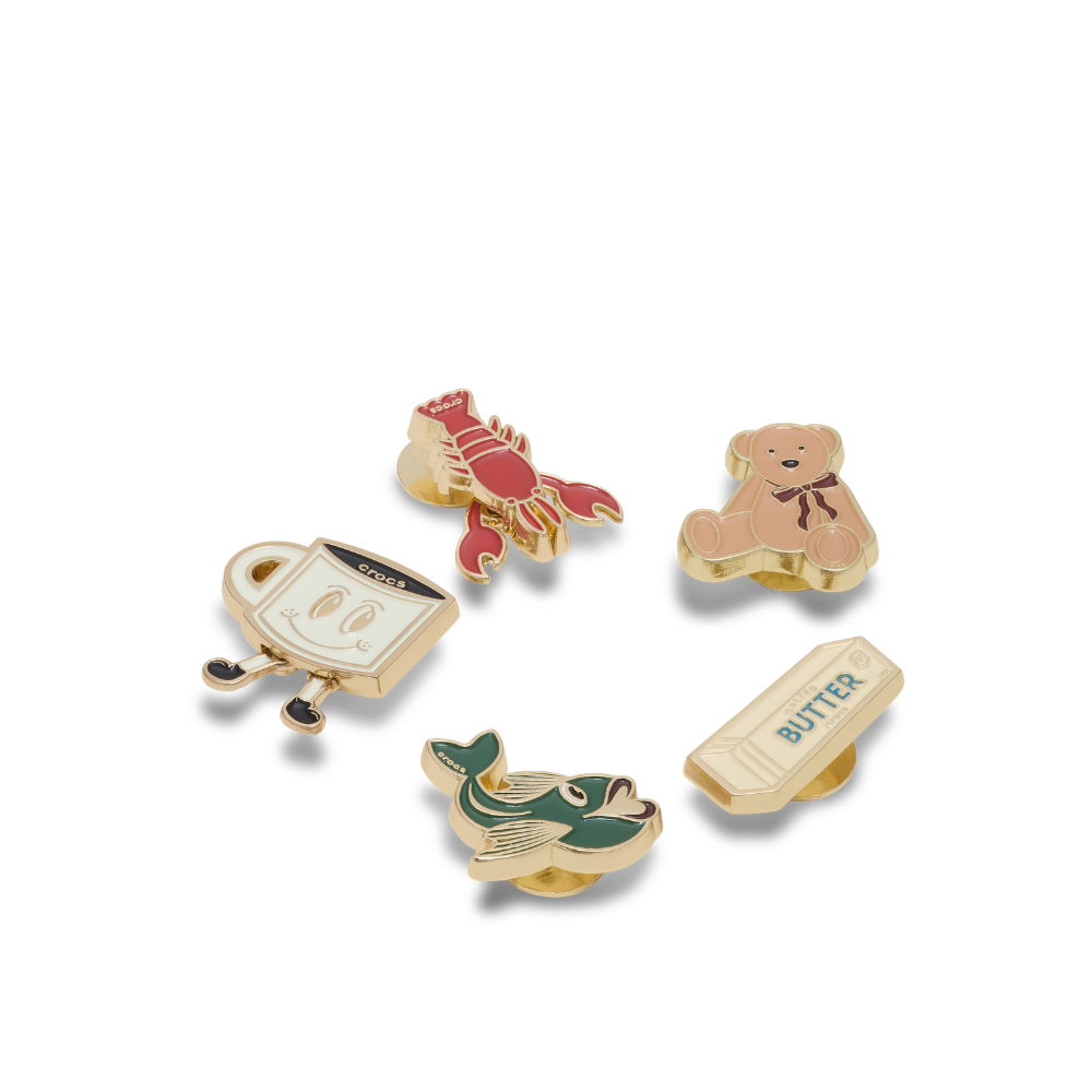 ตัวติดรองเท้า JIBBITZ™ HERITAGE ENAMEL  5 PACK