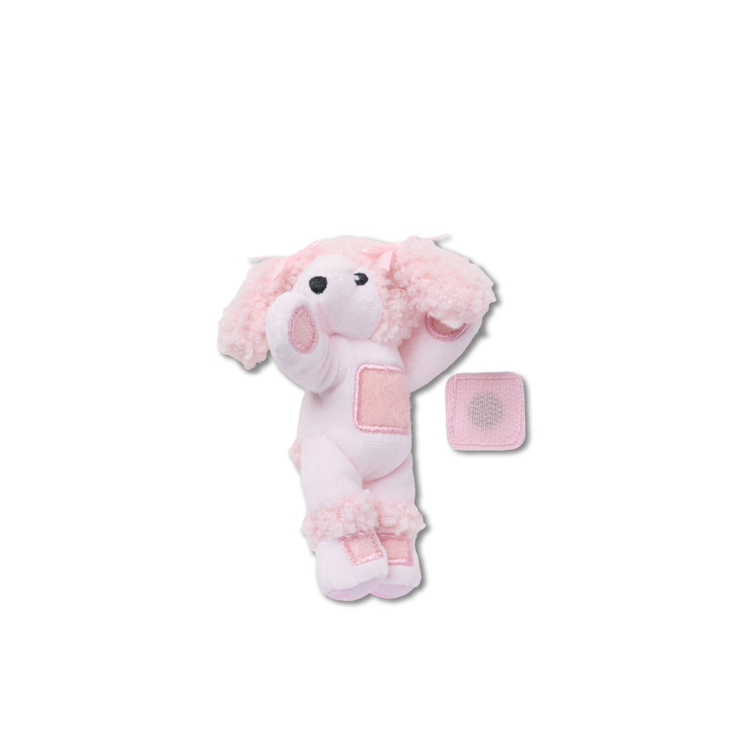 ตัวติดรองเท้า JIBBITZ™ HUGGITZ PINK POODLE