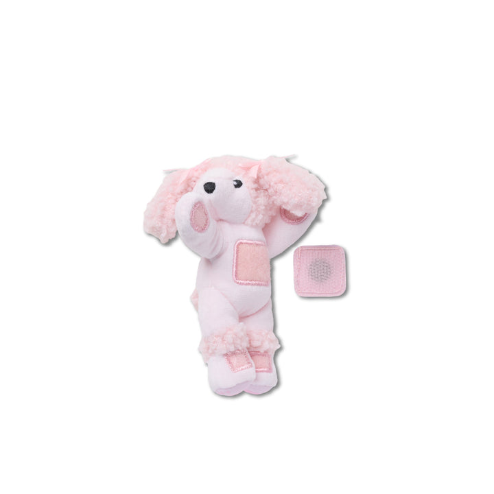 ตัวติดรองเท้า JIBBITZ™ HUGGITZ PINK POODLE