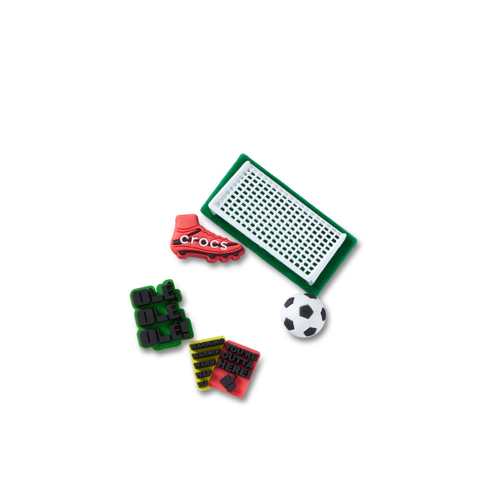 ตัวติดรองเท้า JIBBITZ™ SOCCER GAME 5 PACK