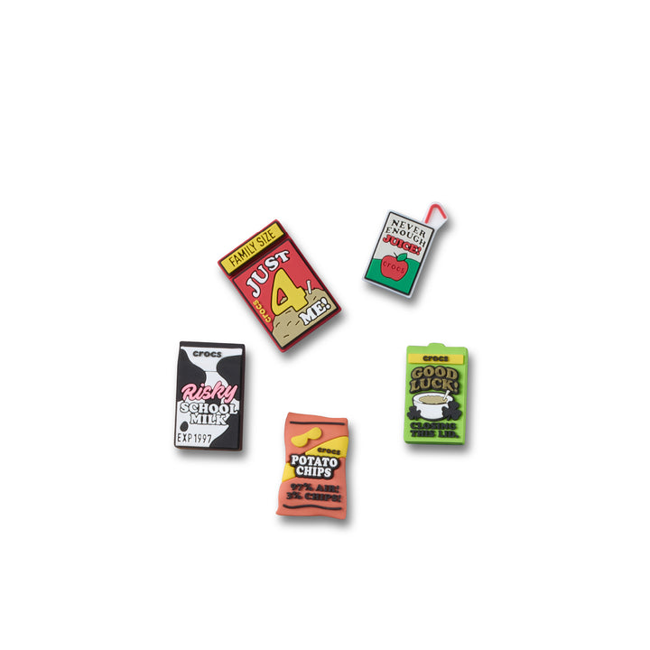 ตัวติดรองเท้า JIBBITZ™ SNACK TIME 5 PACK