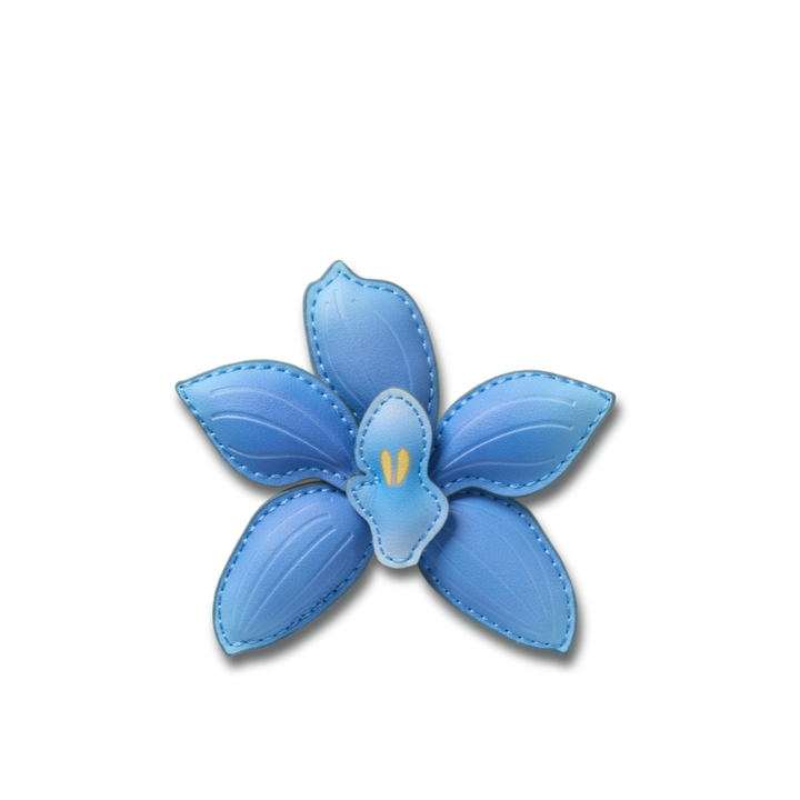 ตัวติดรองเท้า JIBBITZ™ MEGA BLUE STITCHED FLOWER