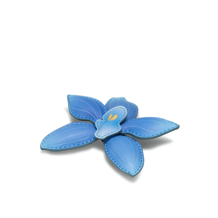 ตัวติดรองเท้า JIBBITZ™ MEGA BLUE STITCHED FLOWER