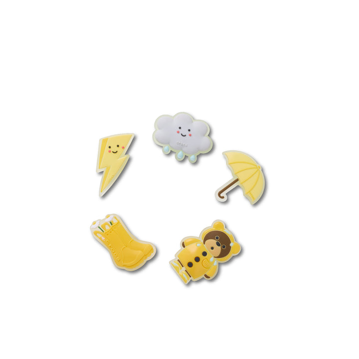 ตัวติดรองเท้า JIBBITZ™ RAINY DAY 5 PACK
