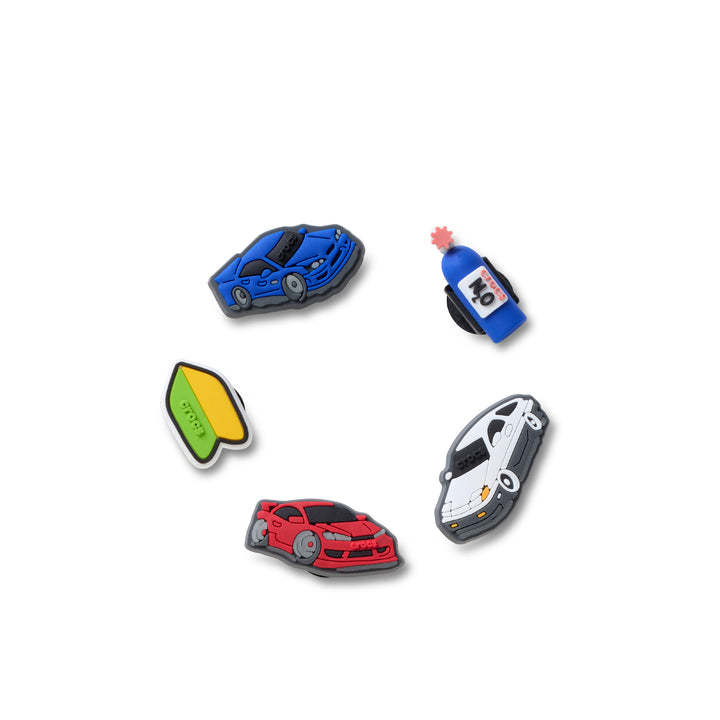 ตัวติดรองเท้า JIBBITZ™ GLOW STREET RACE 5 PACK