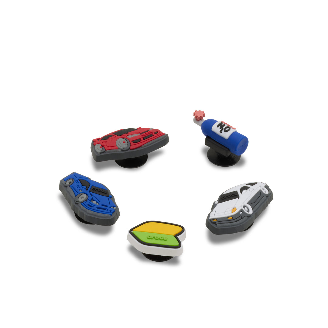 ตัวติดรองเท้า JIBBITZ™ GLOW STREET RACE 5 PACK