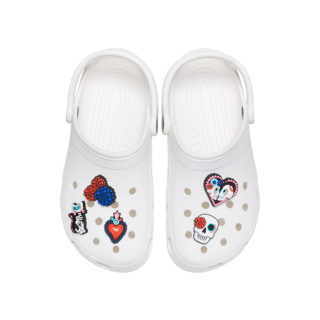 ตัวติดรองเท้า JIBBITZ™ ARTSY DIA DE LOS MUERTOS 5 PACK