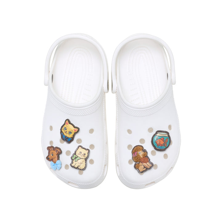 ตัวติดรองเท้า JIBBITZ™ VINTAGE PETS 5 PACK