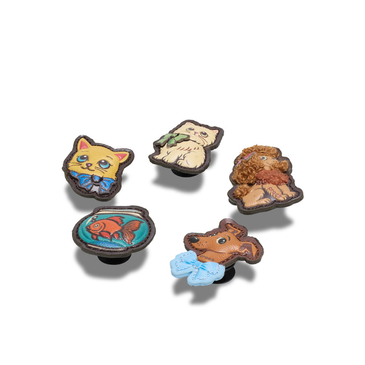 ตัวติดรองเท้า JIBBITZ™ VINTAGE PETS 5 PACK