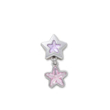 ตัวติดรองเท้า JIBBITZ™ PURPLE AND PINK STAR DANGLE
