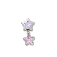 ตัวติดรองเท้า JIBBITZ™ PURPLE AND PINK STAR DANGLE