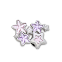 ตัวติดรองเท้า JIBBITZ™ PURPLEANDPINK GEM STAR CLUSTER