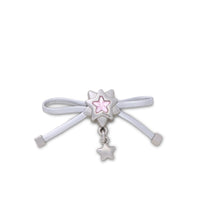 ตัวติดรองเท้า JIBBITZ™ SILVER BOW AND STAR DANGLE