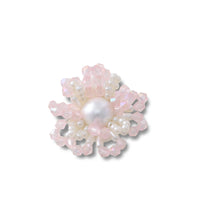 ตัวติดรองเท้า JIBBITZ™ BEADED PEARL FLOWER