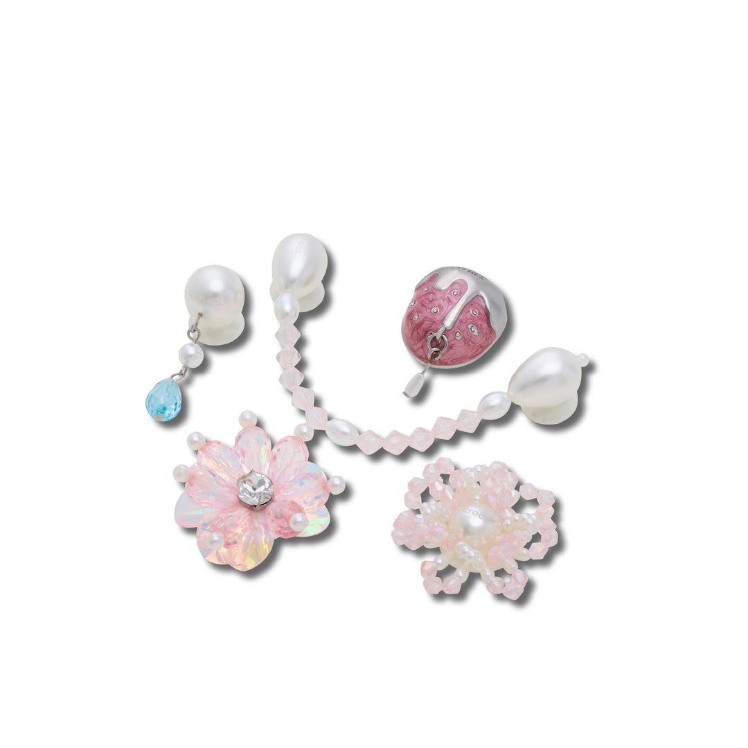 ตัวติดรองเท้า JIBBITZ™ CUTESY STRAWBERRY 5 PACK