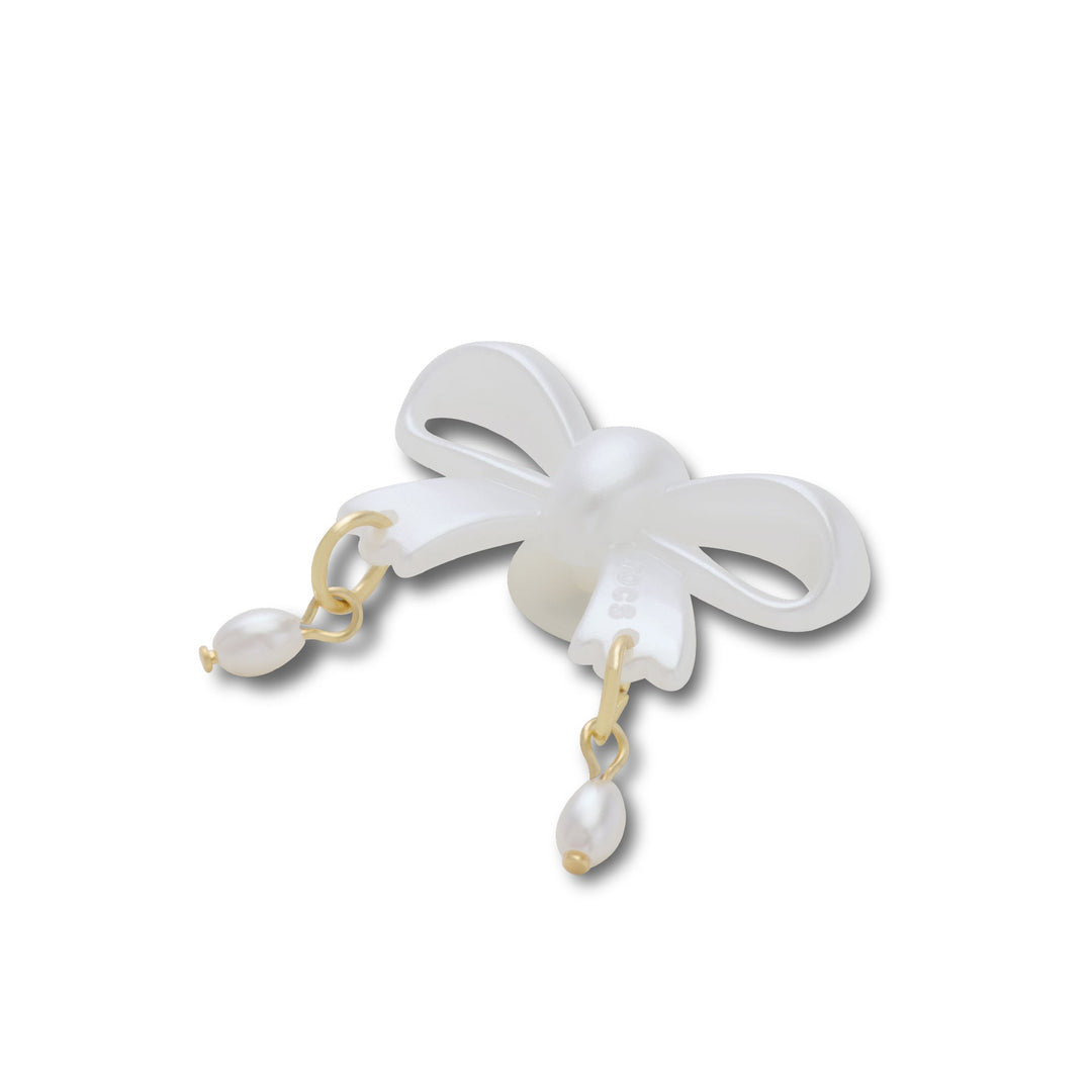 ตัวติดรองเท้า JIBBITZ™ BOW AND PEARL DANGLE