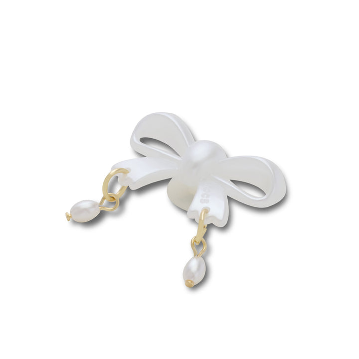 ตัวติดรองเท้า JIBBITZ™ BOW AND PEARL DANGLE