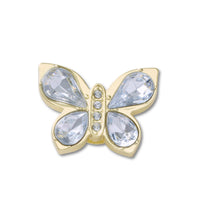 ตัวติดรองเท้า JIBBITZ™ GOLD GEM BUTTERFLY