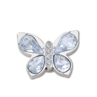 ตัวติดรองเท้า JIBBITZ™ SILVER GEM BUTTERFLY