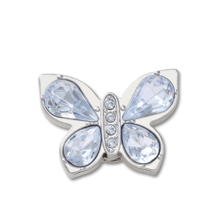 JIBBITZ™ SILVER GEM BUTTERFLY